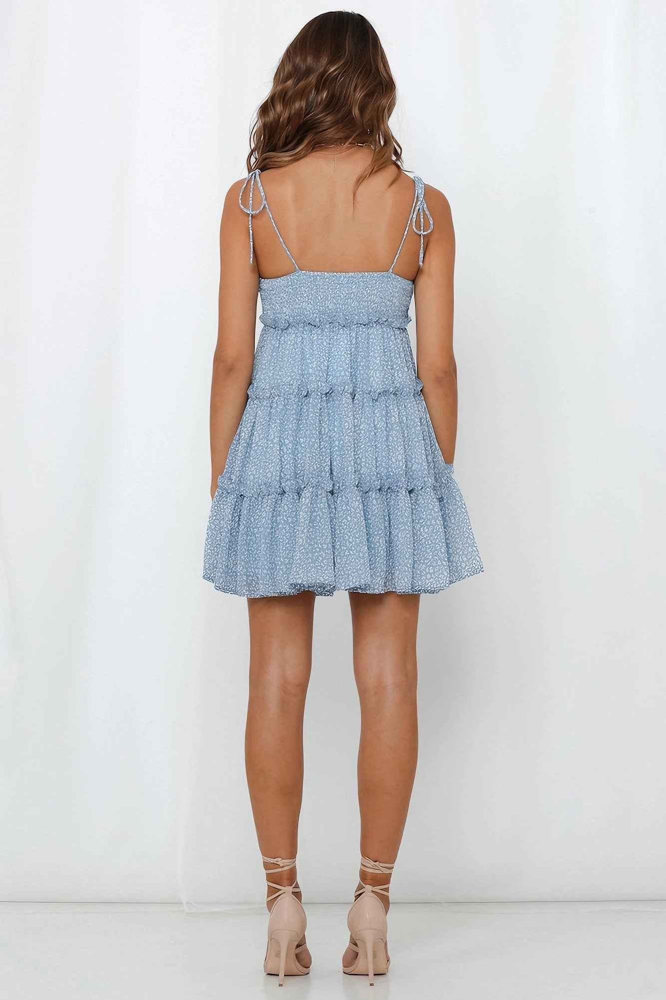 Floral Elegance | SLEEVELESS FLORAL MINI SUMMER DRESS