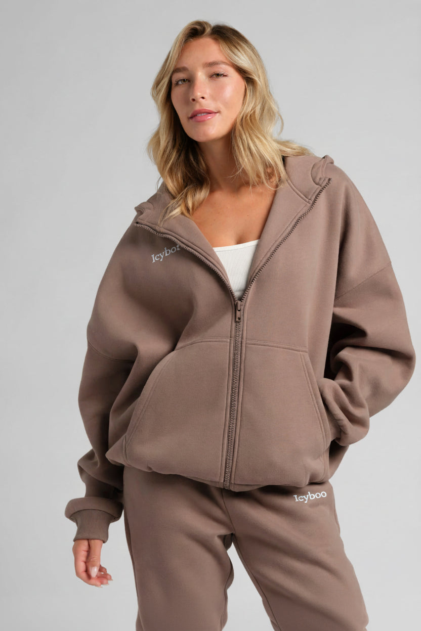 Cloud Heavyweight Fleece Zip Hoodie