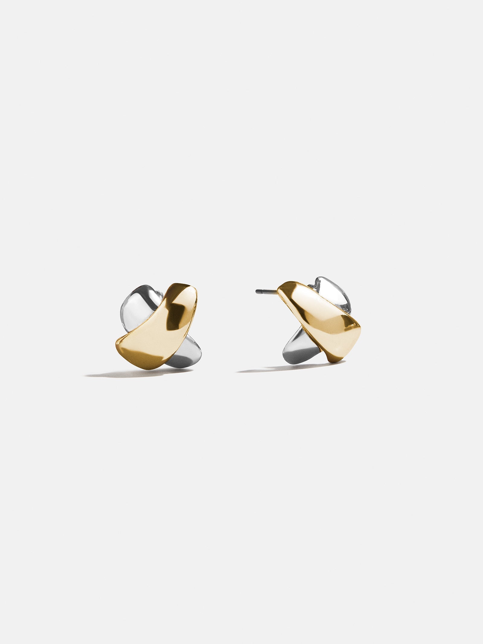 Melanie Stud Earrings - Gold/Silver - ICYBOO