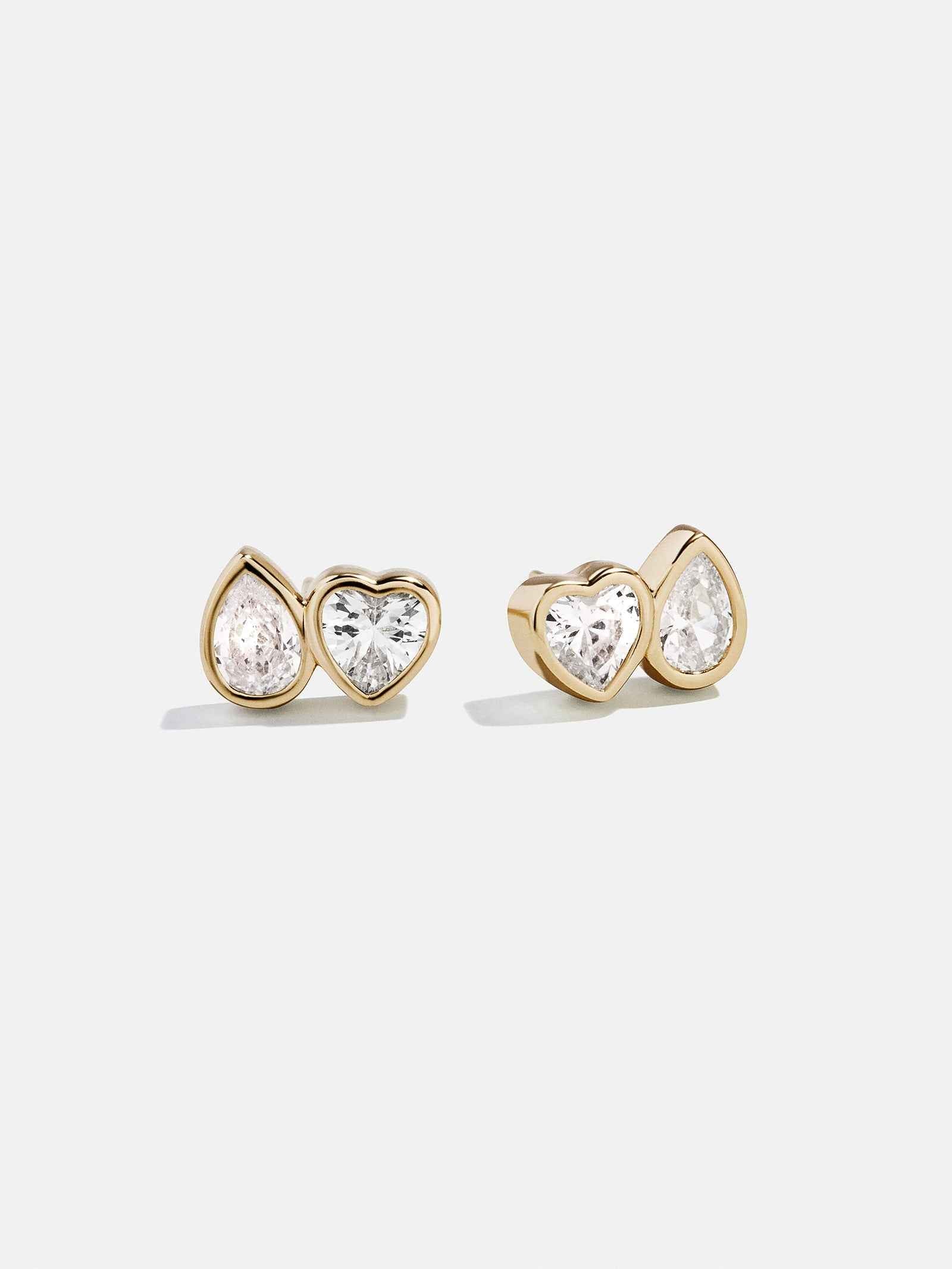Toi Et Moi | DAINTY LAYERED MINI CASUAL STUD EARRINGS