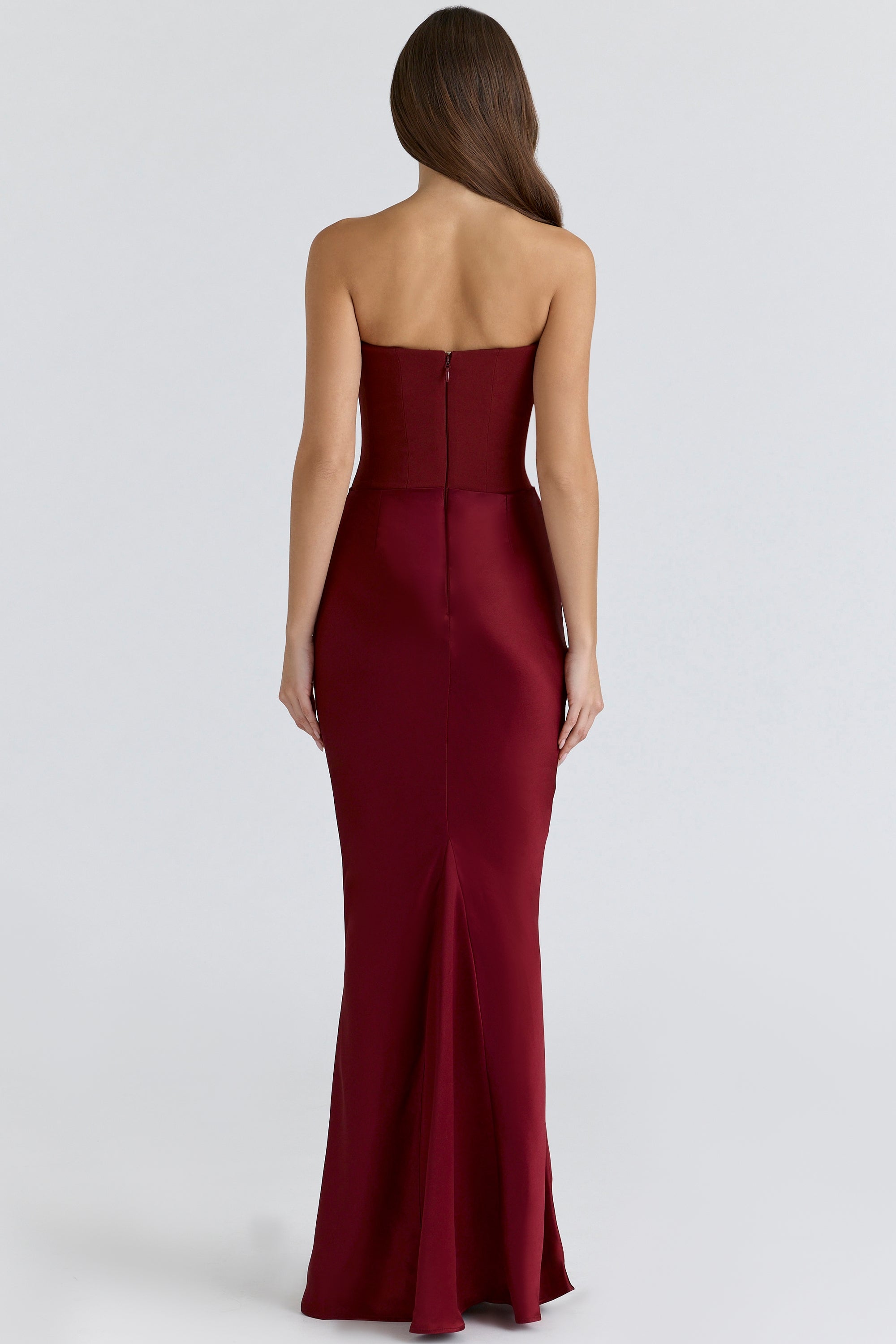 Midnight Siren Corset maxi Dress ICYBOO