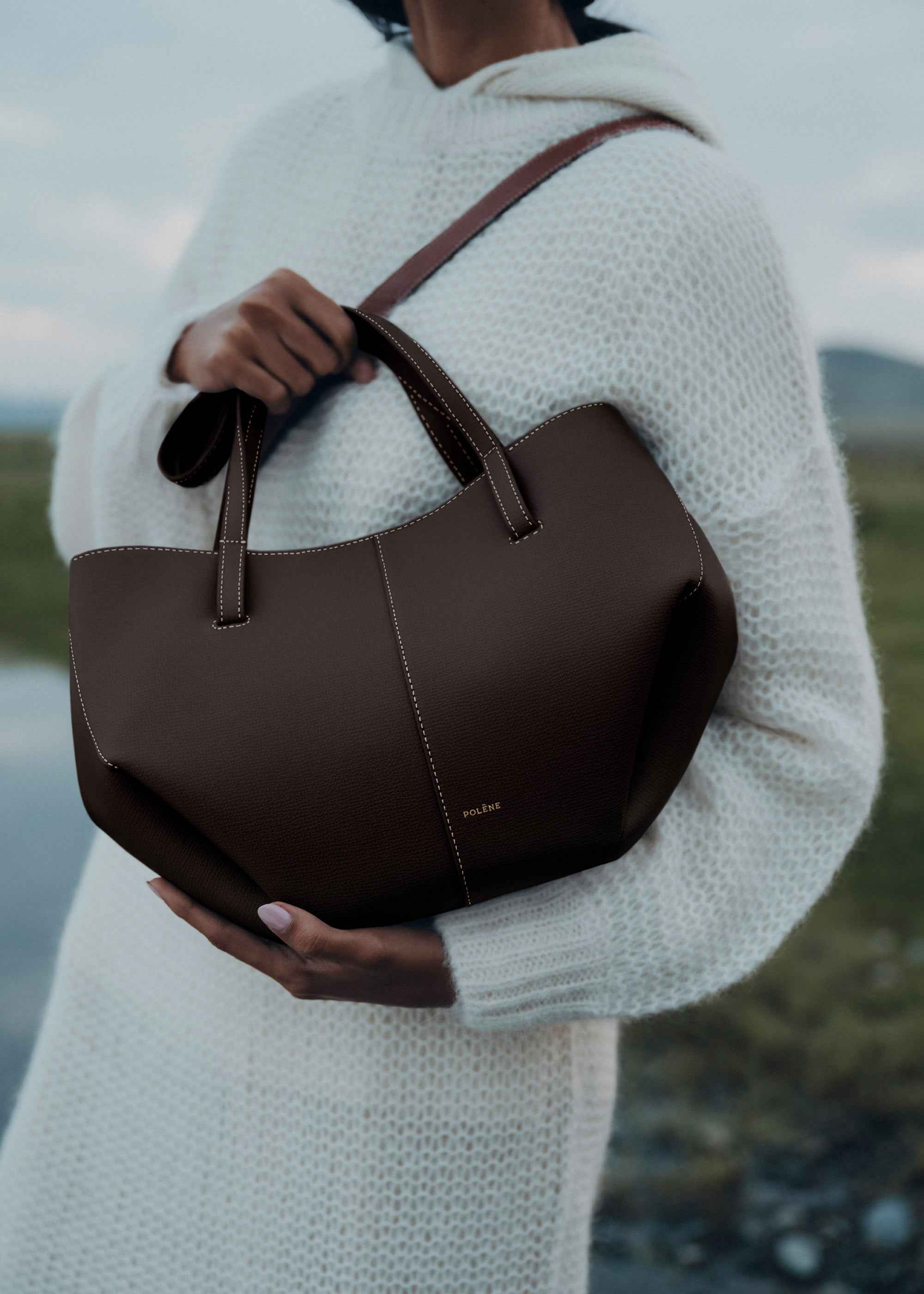 Cyme Mini | WOMEN'S TEXTURED SCULPTURED MINI CASUAL TOTE BAG
