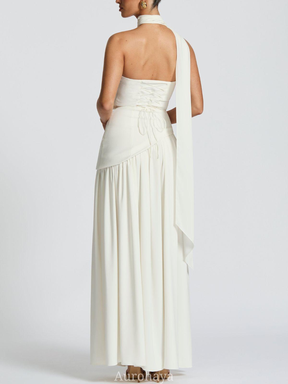 Solène Asymmetrical Maxi Gown