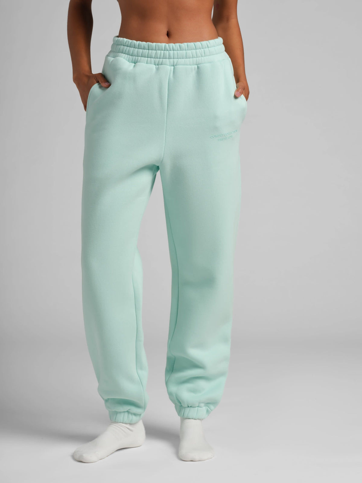 CloudTouch Heavyweight Fleece Pastel Straight Leg Sweatpants