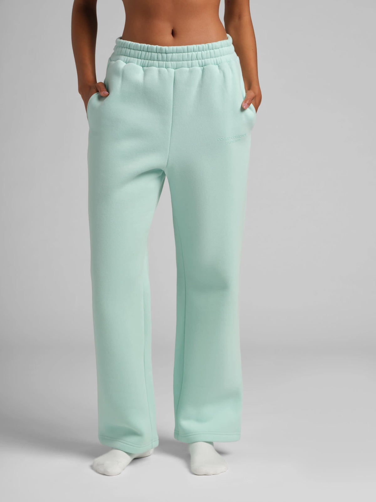 CloudTouch Heavyweight Fleece Pastel Straight Leg Sweatpants