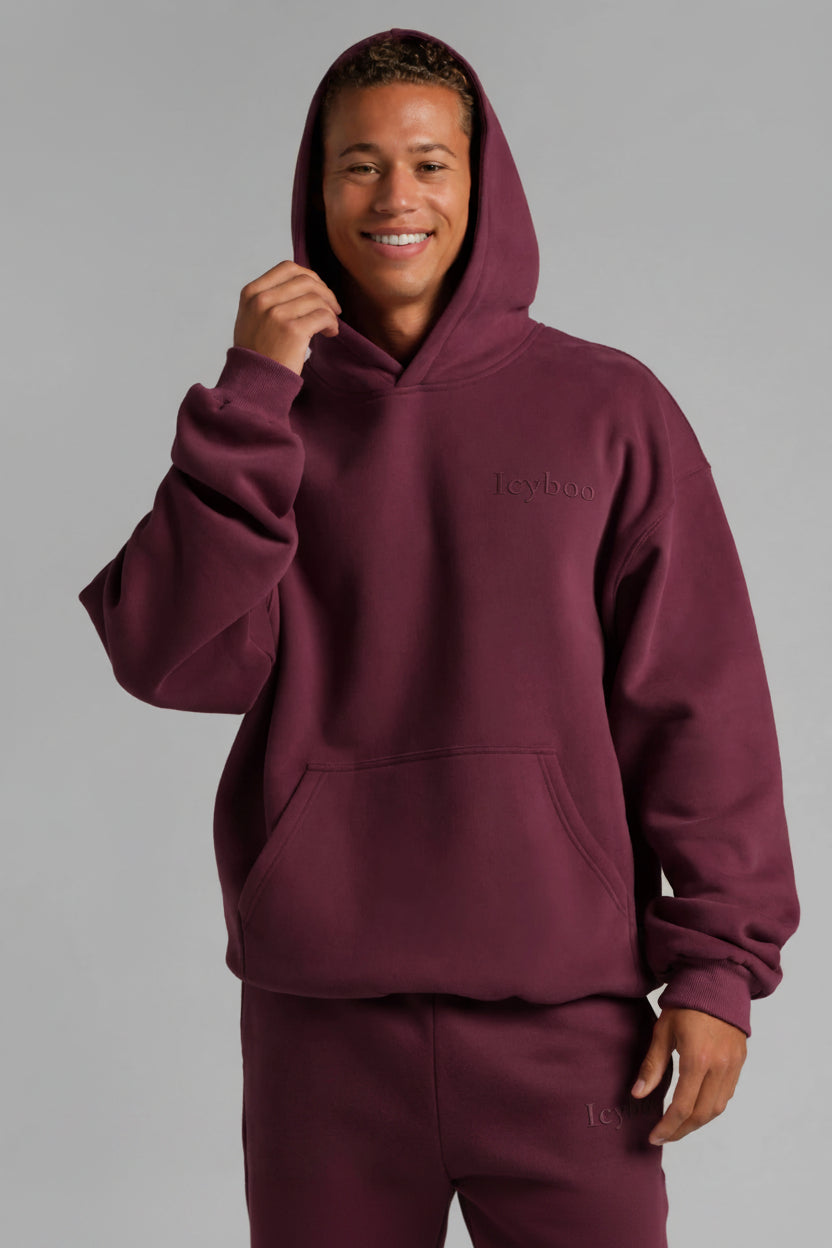 Minimalist Heavyweight Fleece Hoodie Mega