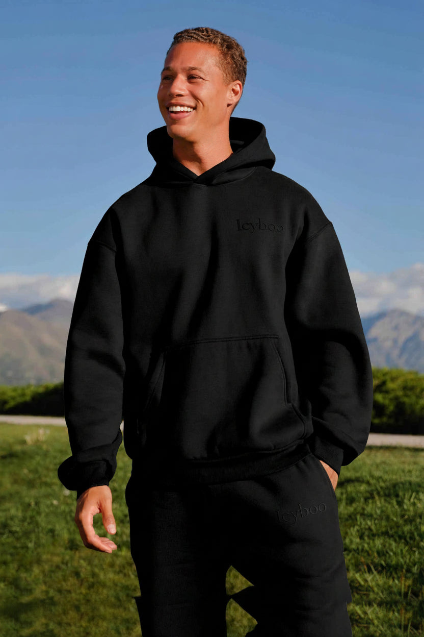 Minimalist Heavyweight Fleece Hoodie Mega