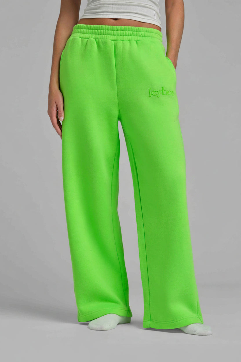 Neon Midweight Fleece Minimalist Straight Leg Sweatpants