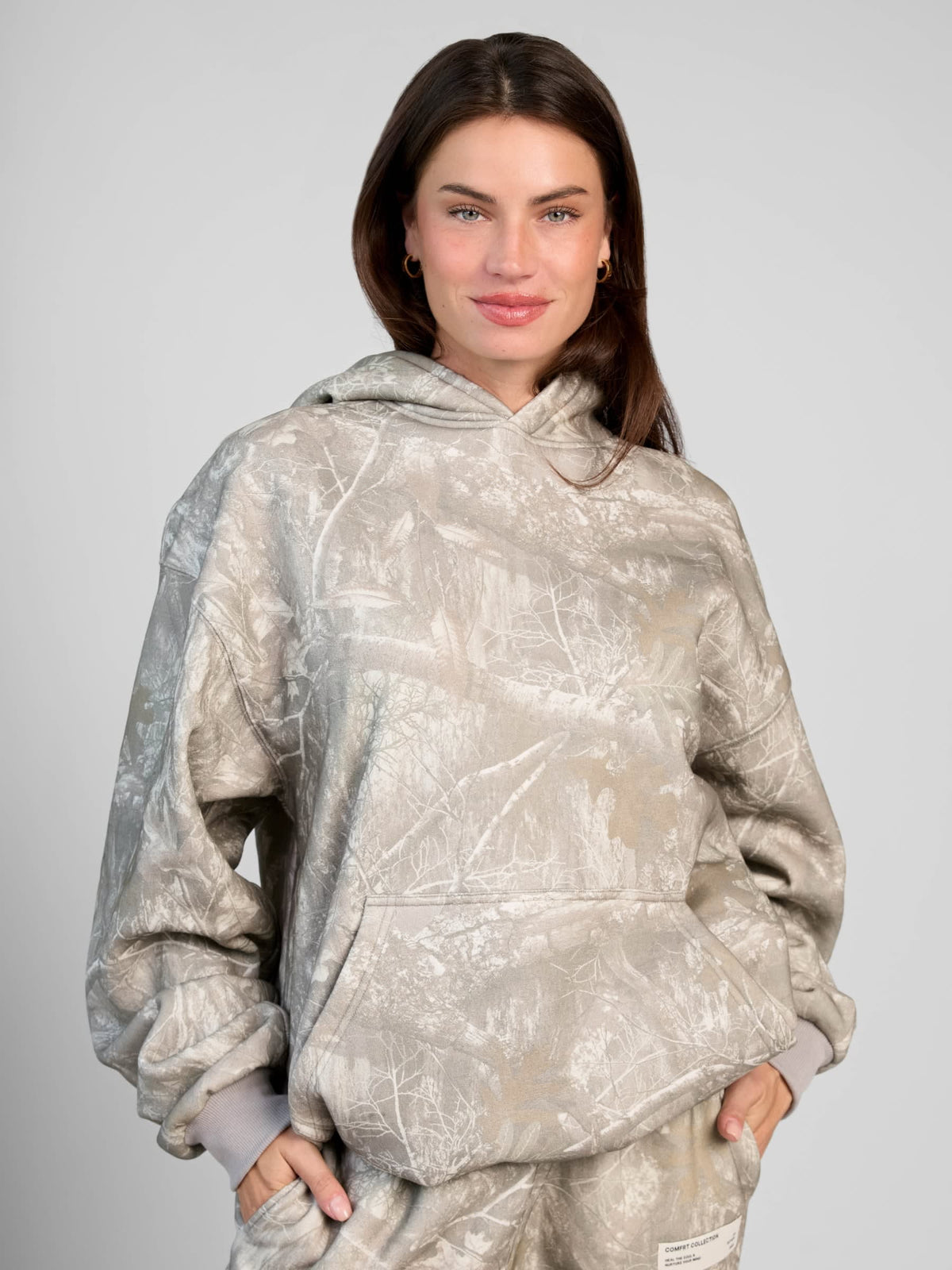 Camo Heavyweight Fleece Hoodie Mega