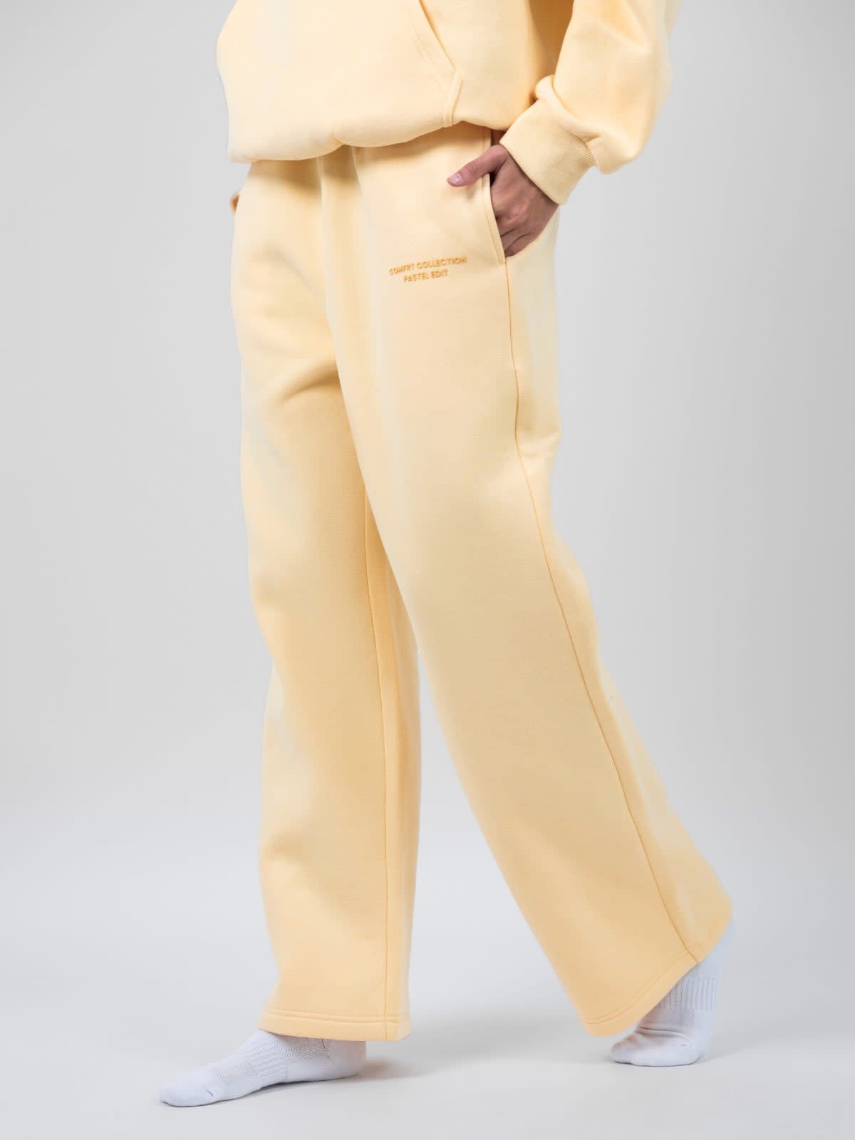 CloudTouch Heavyweight Fleece Pastel Straight Leg Sweatpants
