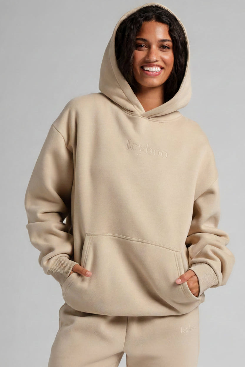 Signature Heavyweight Fleece Oversized Hoodie