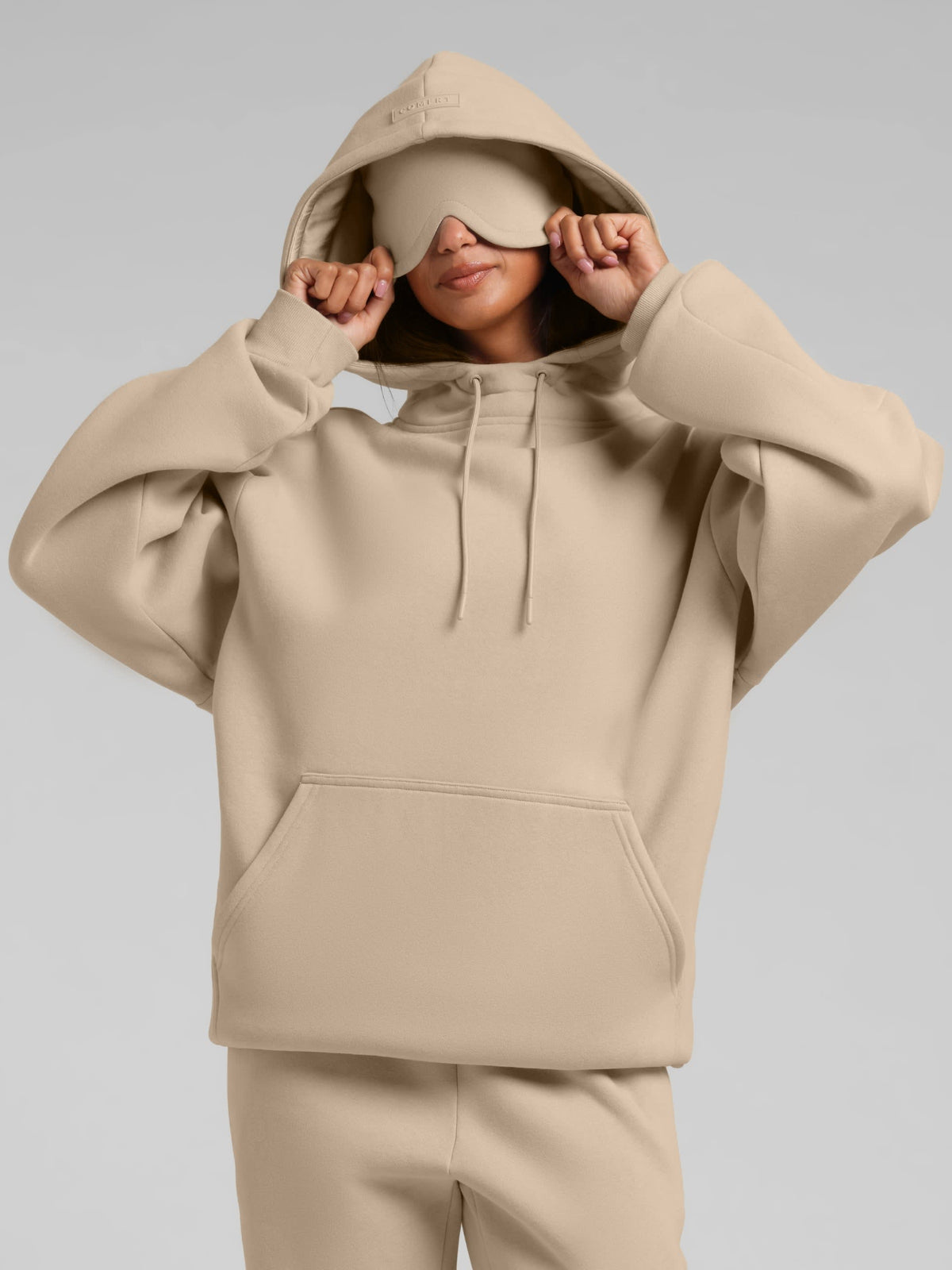 VIP Airplane Mode Travel Hoodie Mega Silk-Lined Hood