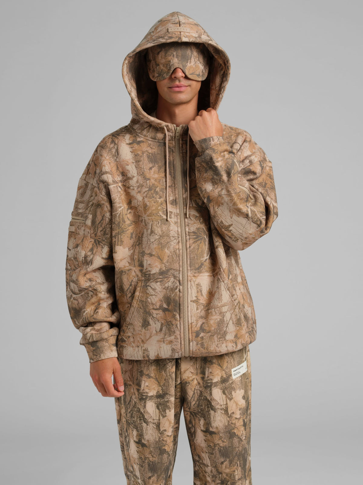 CloudTouch Heavyweight Fleece Travel Zip Hoodie