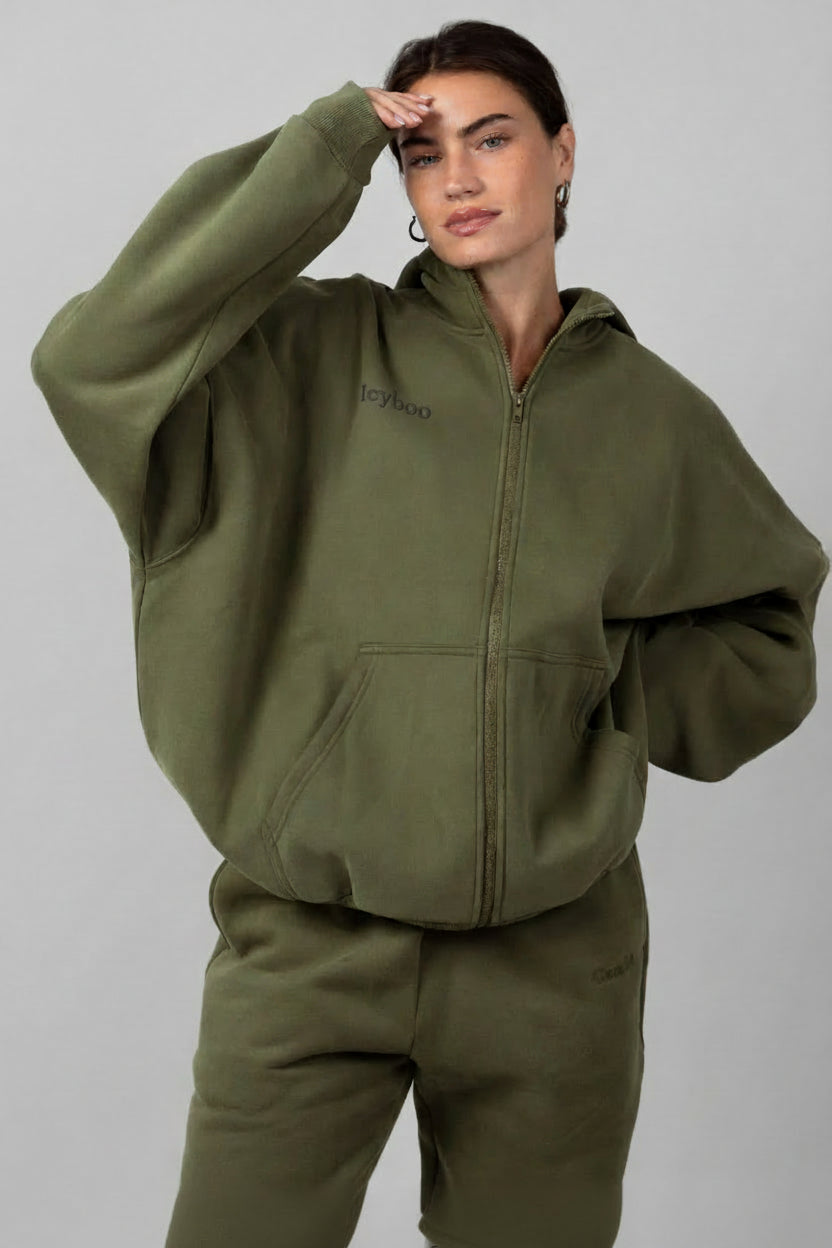 Cloud Heavyweight Fleece Zip Hoodie