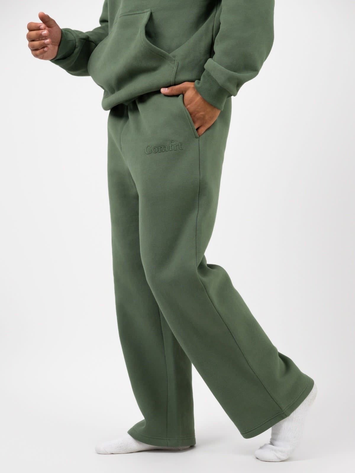 CloudTouch Heavyweight Fleece Minimalist Straight Leg Sweatpants
