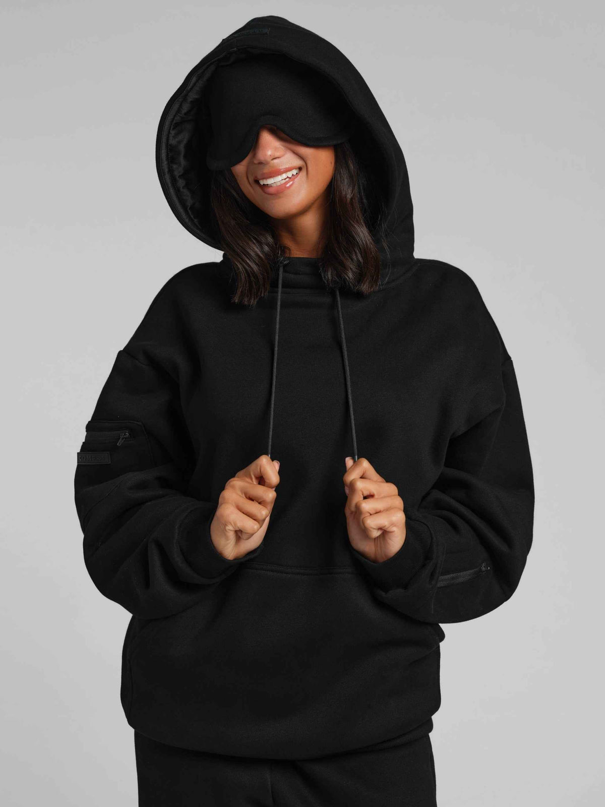 VIP Airplane Mode Travel Hoodie Mega Silk-Lined Hood
