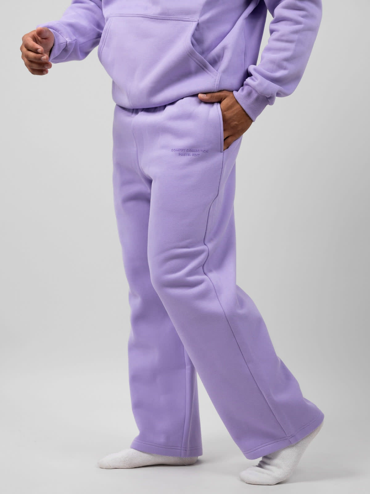 CloudTouch Heavyweight Fleece Pastel Straight Leg Sweatpants
