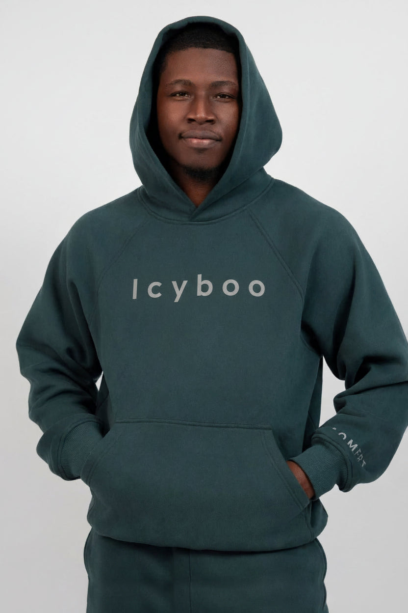 Heavyweight Fleece Tranquil Hoodie