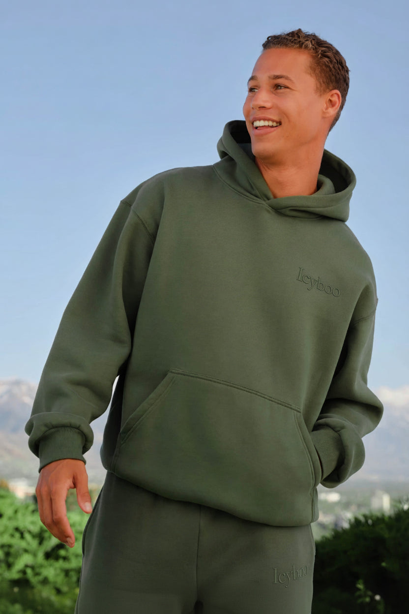 Minimalist Heavyweight Fleece Hoodie Mega