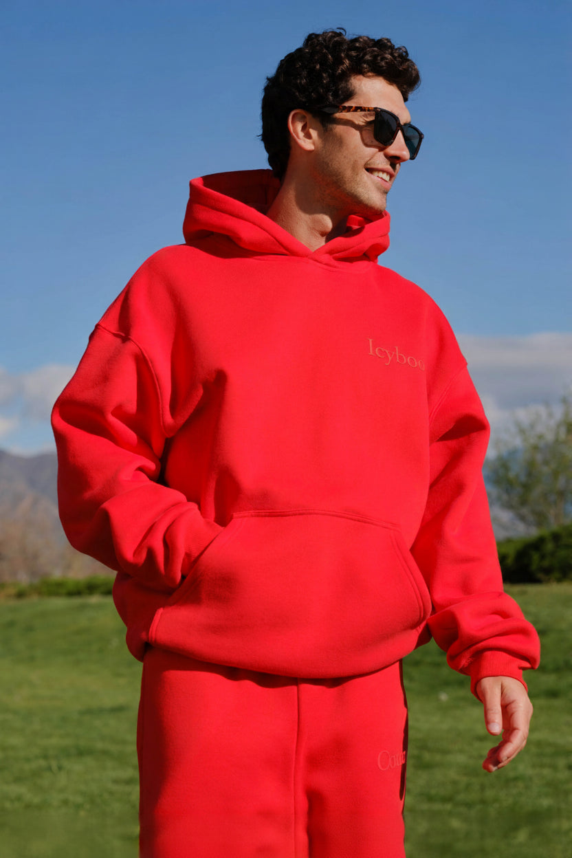 Minimalist Heavyweight Fleece Hoodie Mega