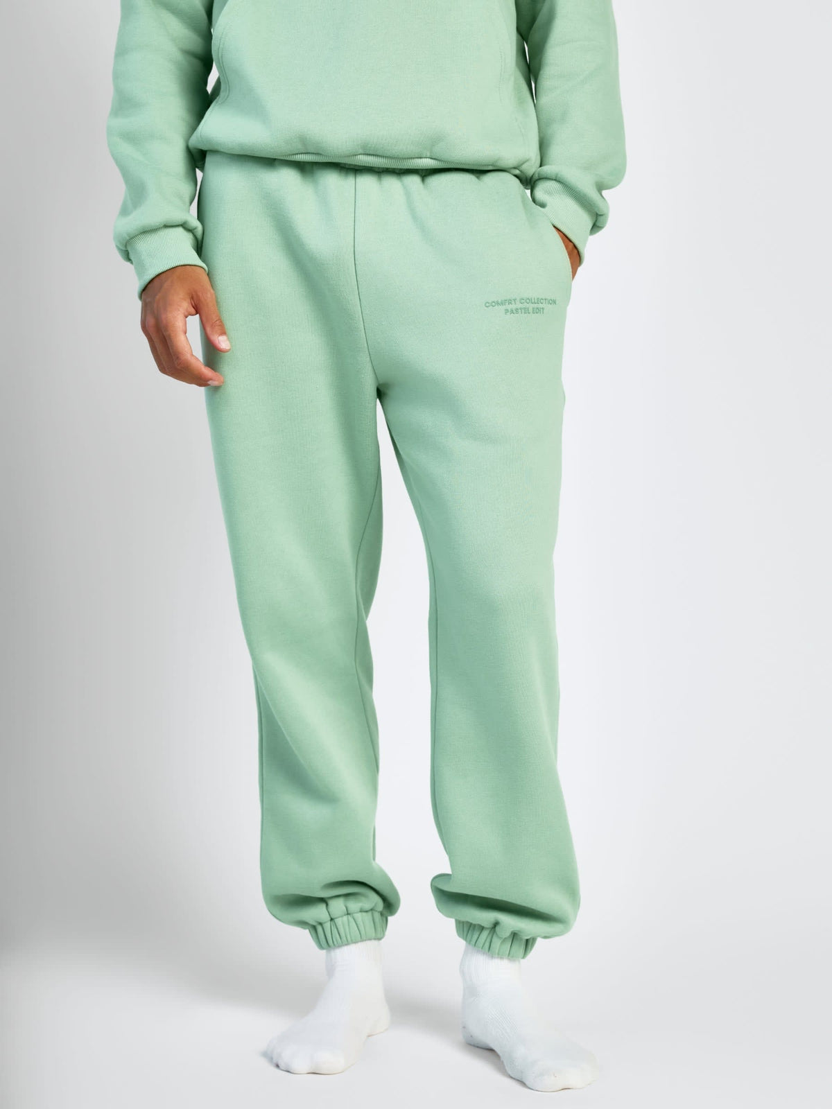 CloudTouch Heavyweight Fleece Pastel Straight Leg Sweatpants