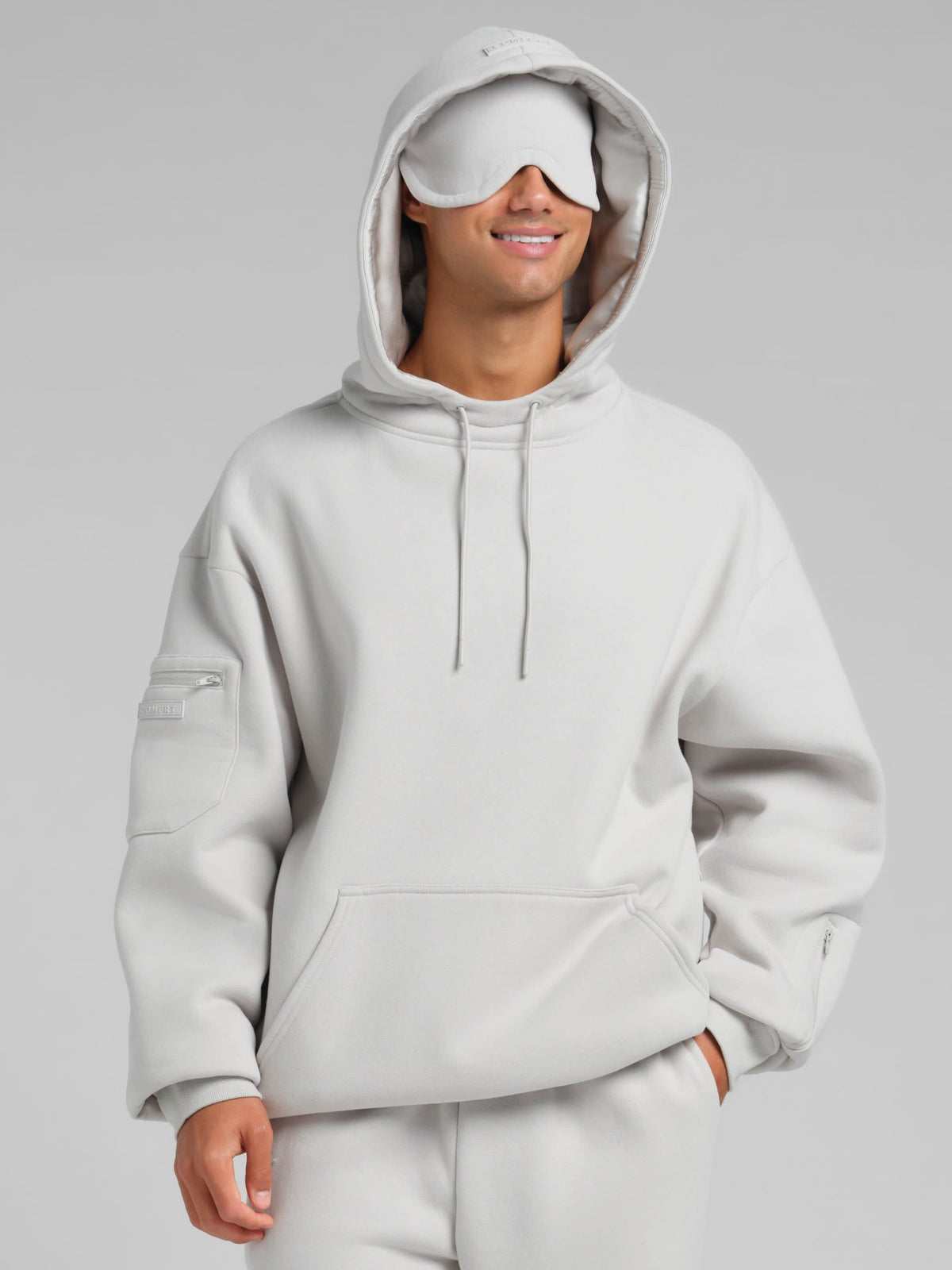 VIP Airplane Mode Travel Hoodie Mega Silk-Lined Hood