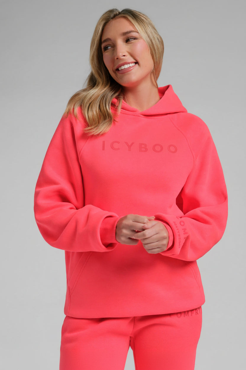 Neon Midweight Fleece Tranquil Hoodie