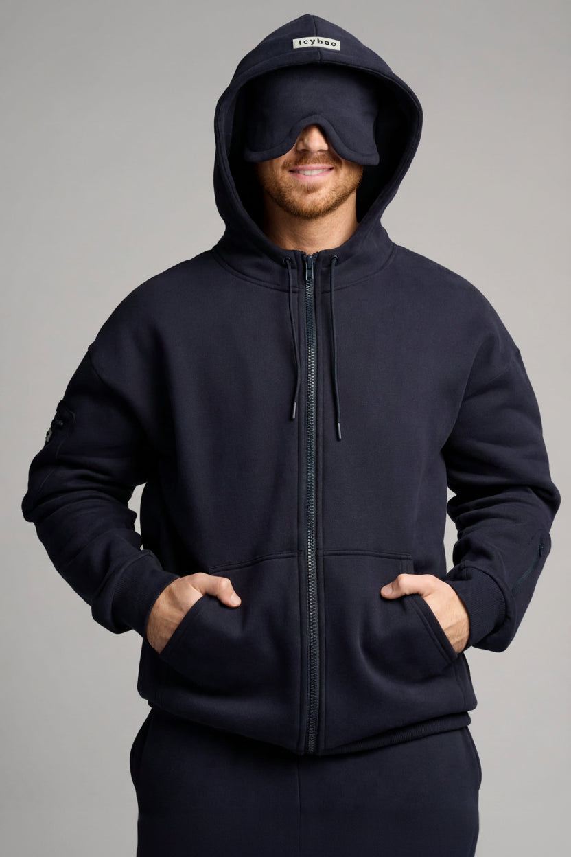 Airplane Mode Travel Zip Hoodie