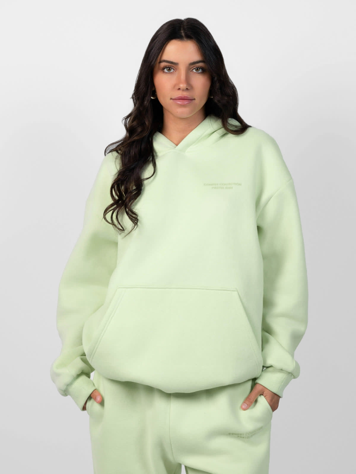 Pastel Heavyweight Fleece Hoodie Mega