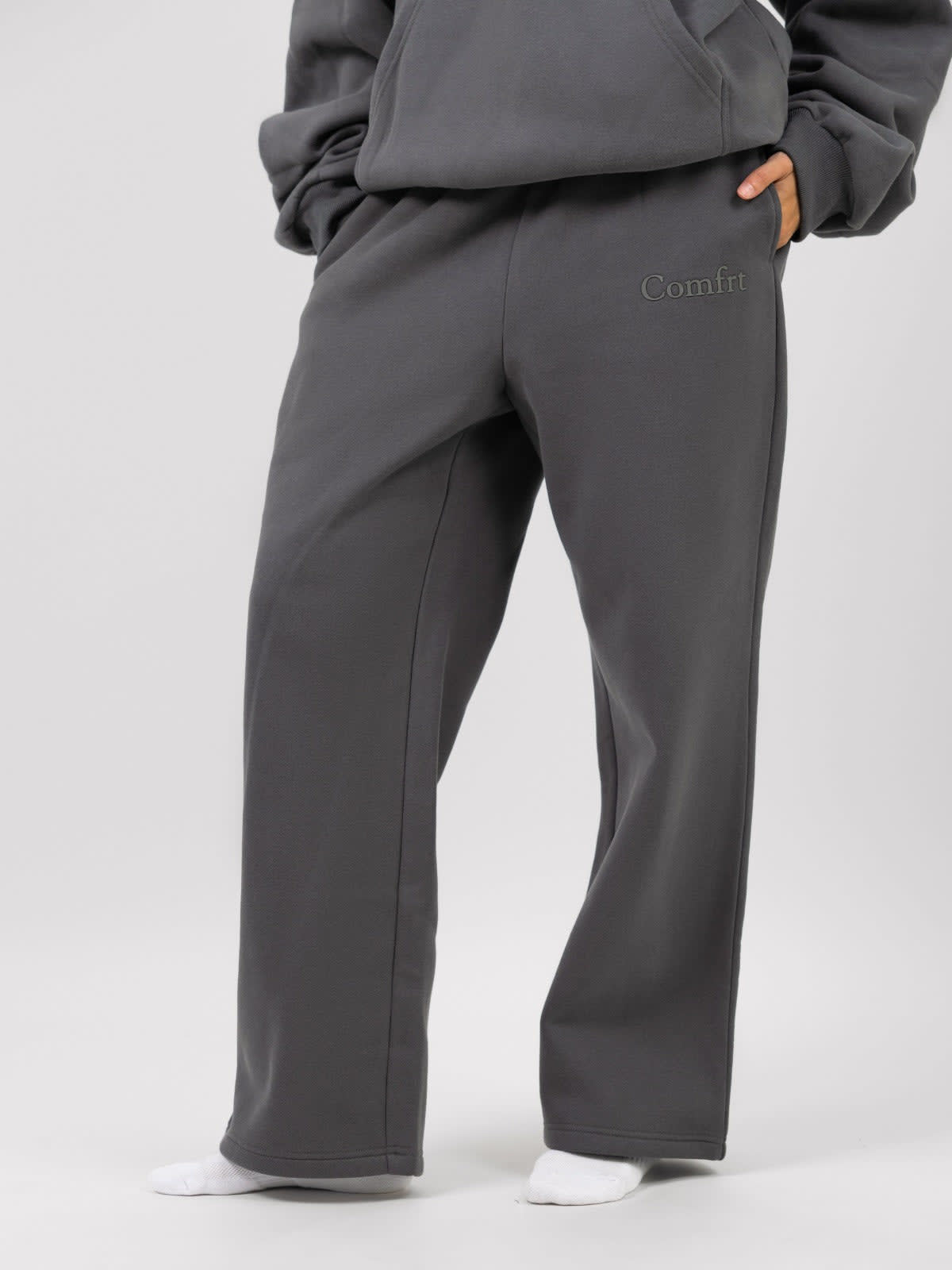 CloudTouch Heavyweight Fleece Minimalist Straight Leg Sweatpants