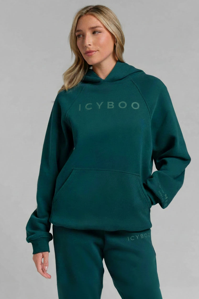 Heavyweight Fleece Tranquil Hoodie