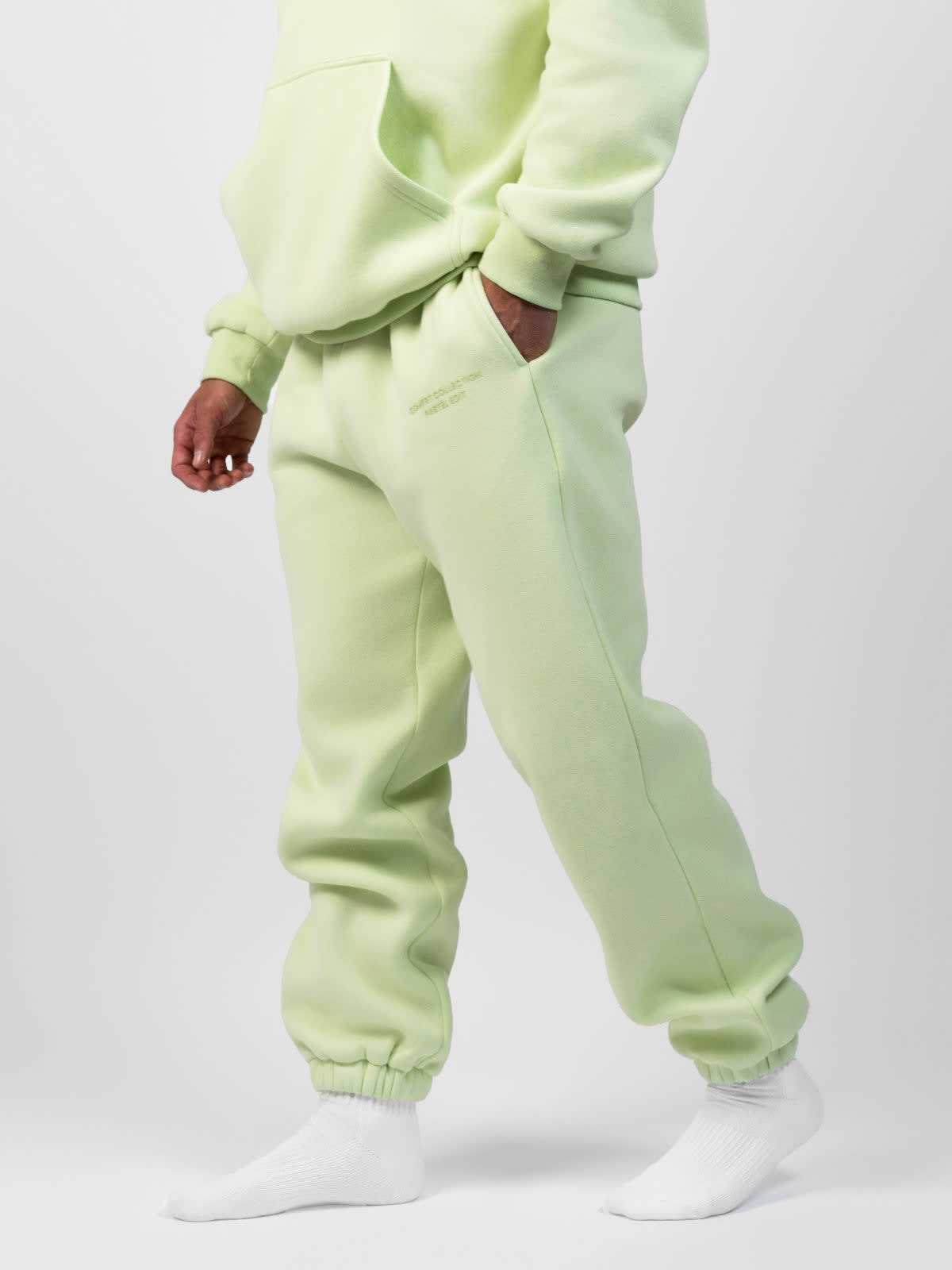 CloudTouch Heavyweight Fleece Pastel Straight Leg Sweatpants