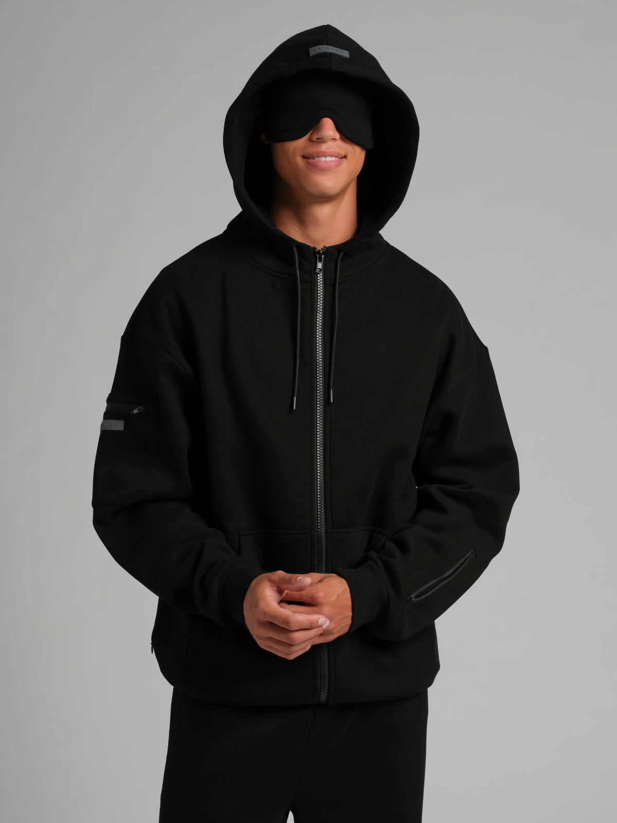 CloudTouch Heavyweight Fleece Travel Zip Hoodie