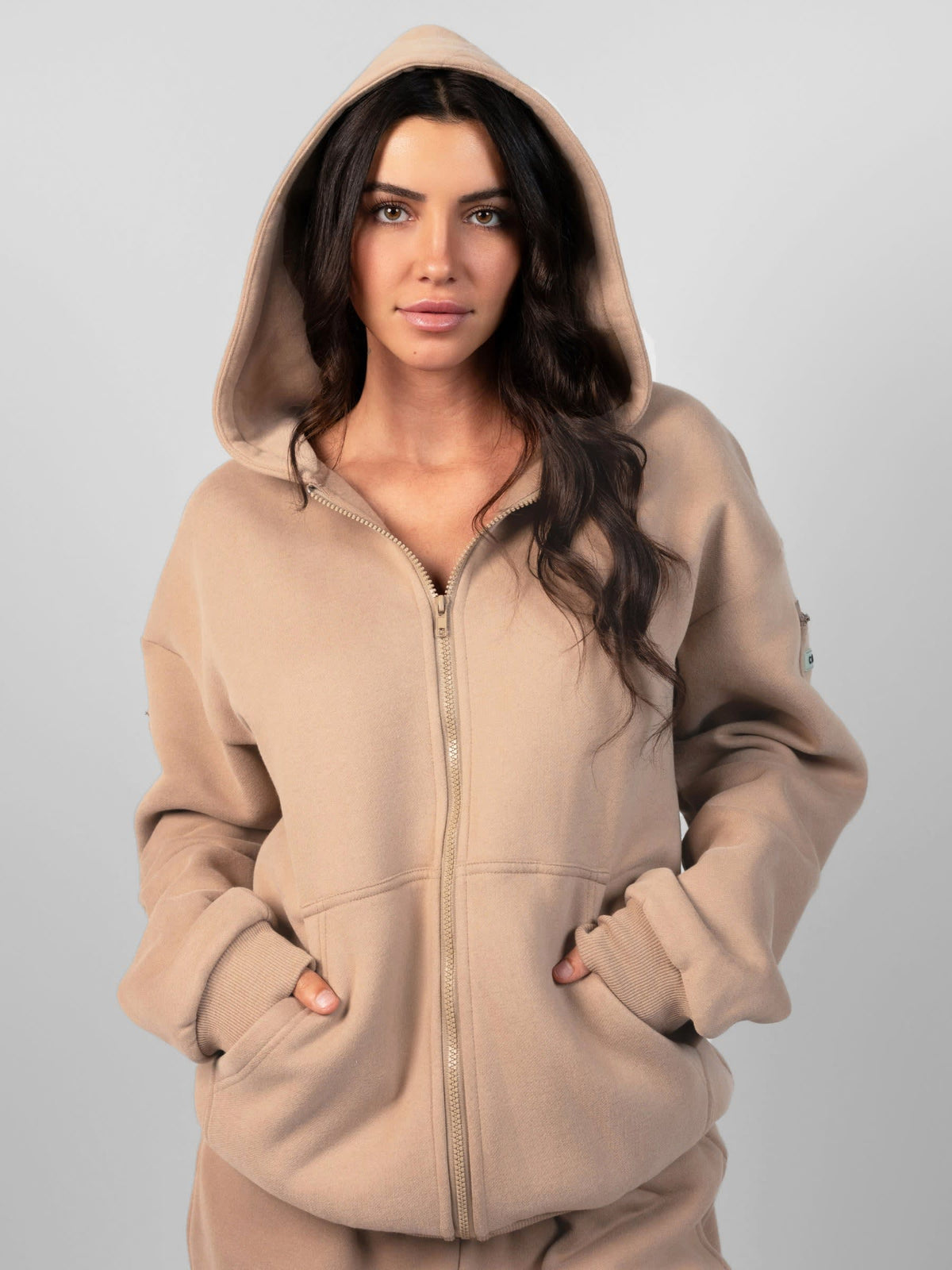 Travel Essentials Heavyweight Fleece Zip Hoodie
