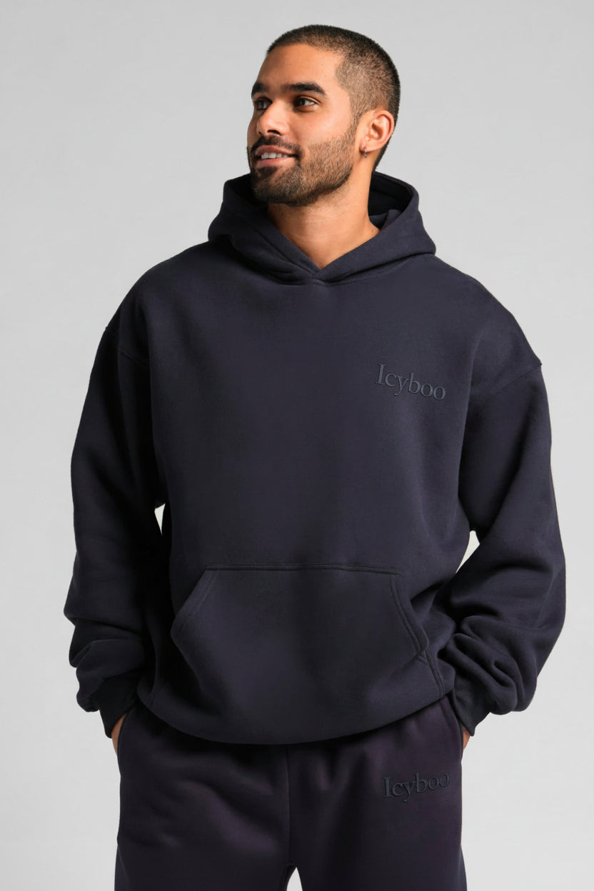 Minimalist Heavyweight Fleece Hoodie Mega