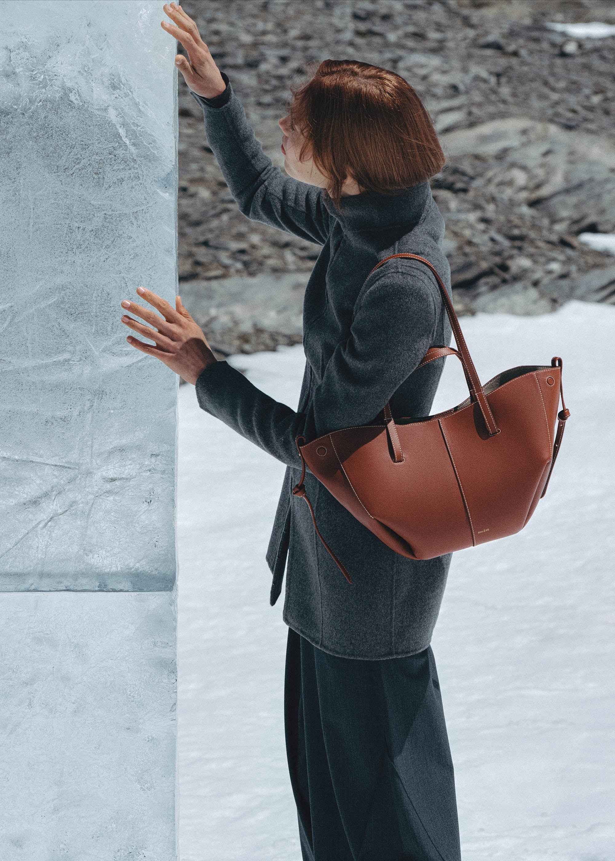 Cyme Mini | WOMEN'S TEXTURED SCULPTURED MINI CASUAL TOTE BAG