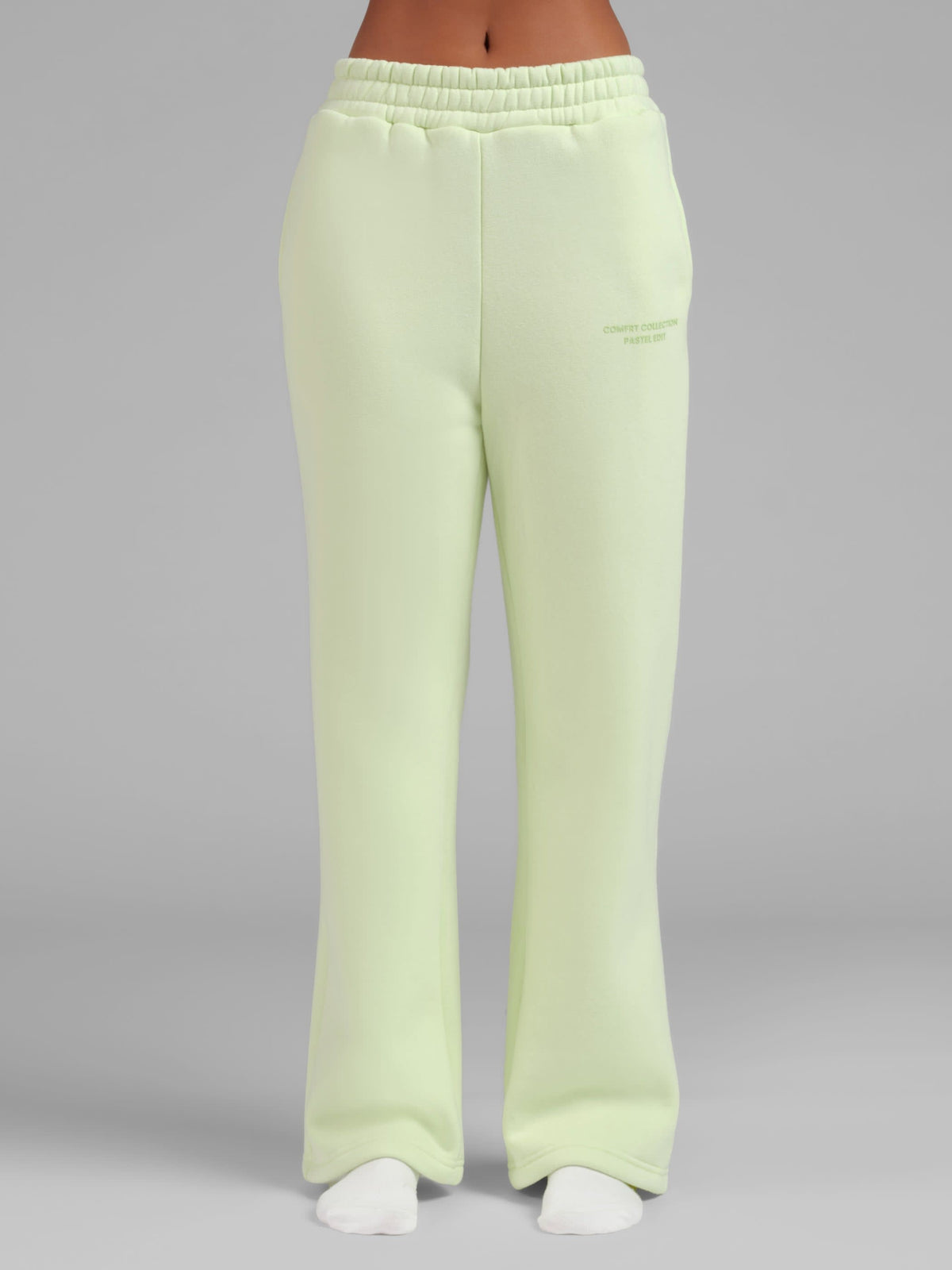 CloudTouch Heavyweight Fleece Pastel Straight Leg Sweatpants