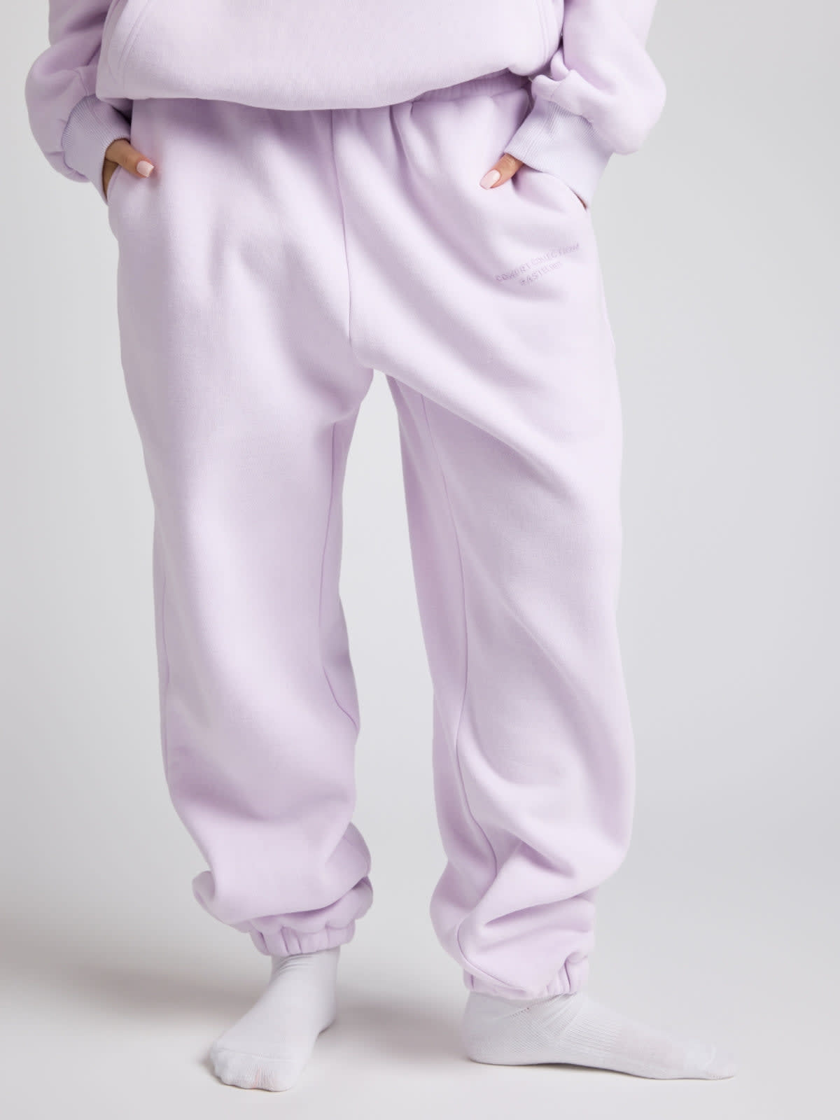 CloudTouch Heavyweight Fleece Pastel Straight Leg Sweatpants