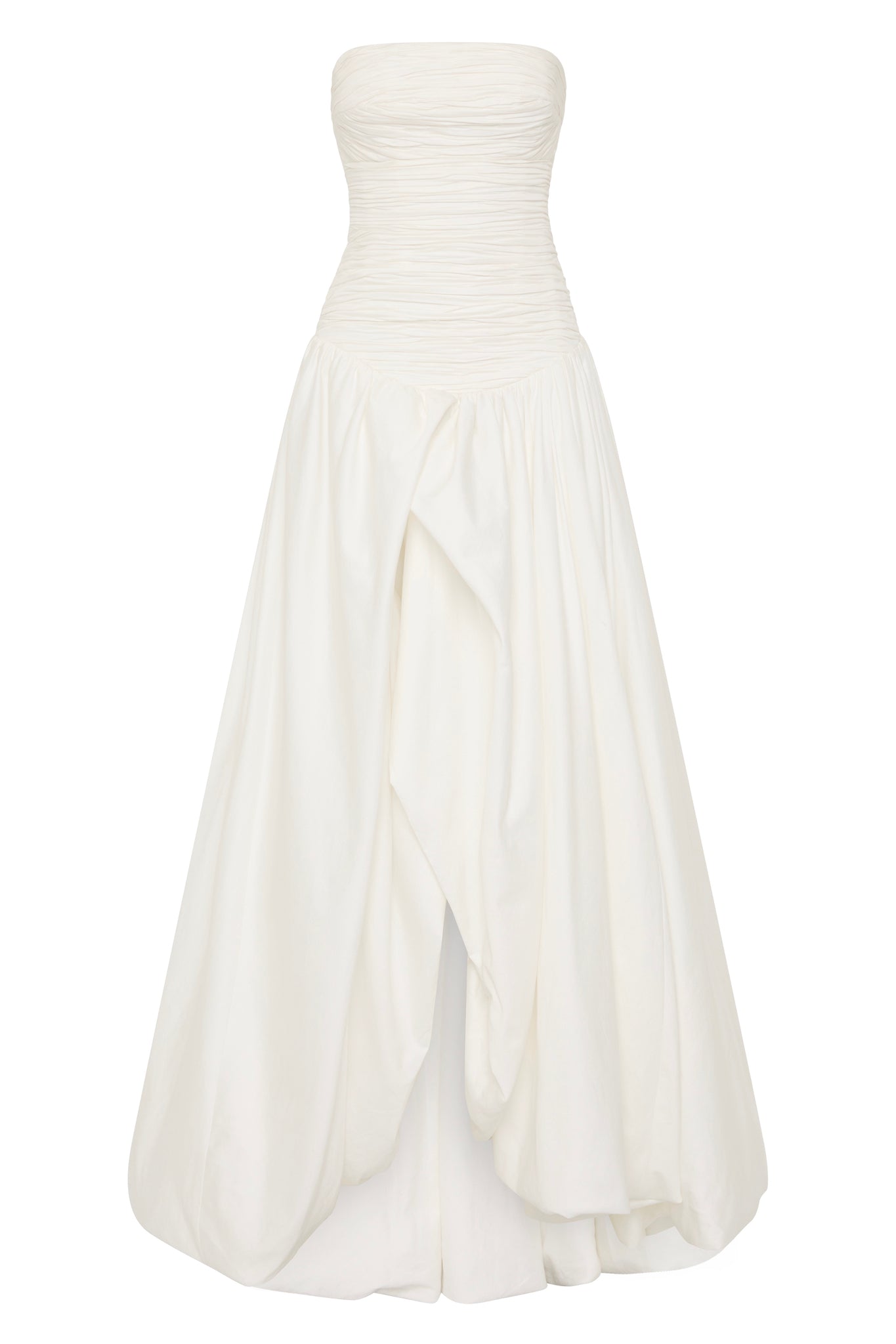 Violette Bubble Hem Maxi Drs - ICYBOO