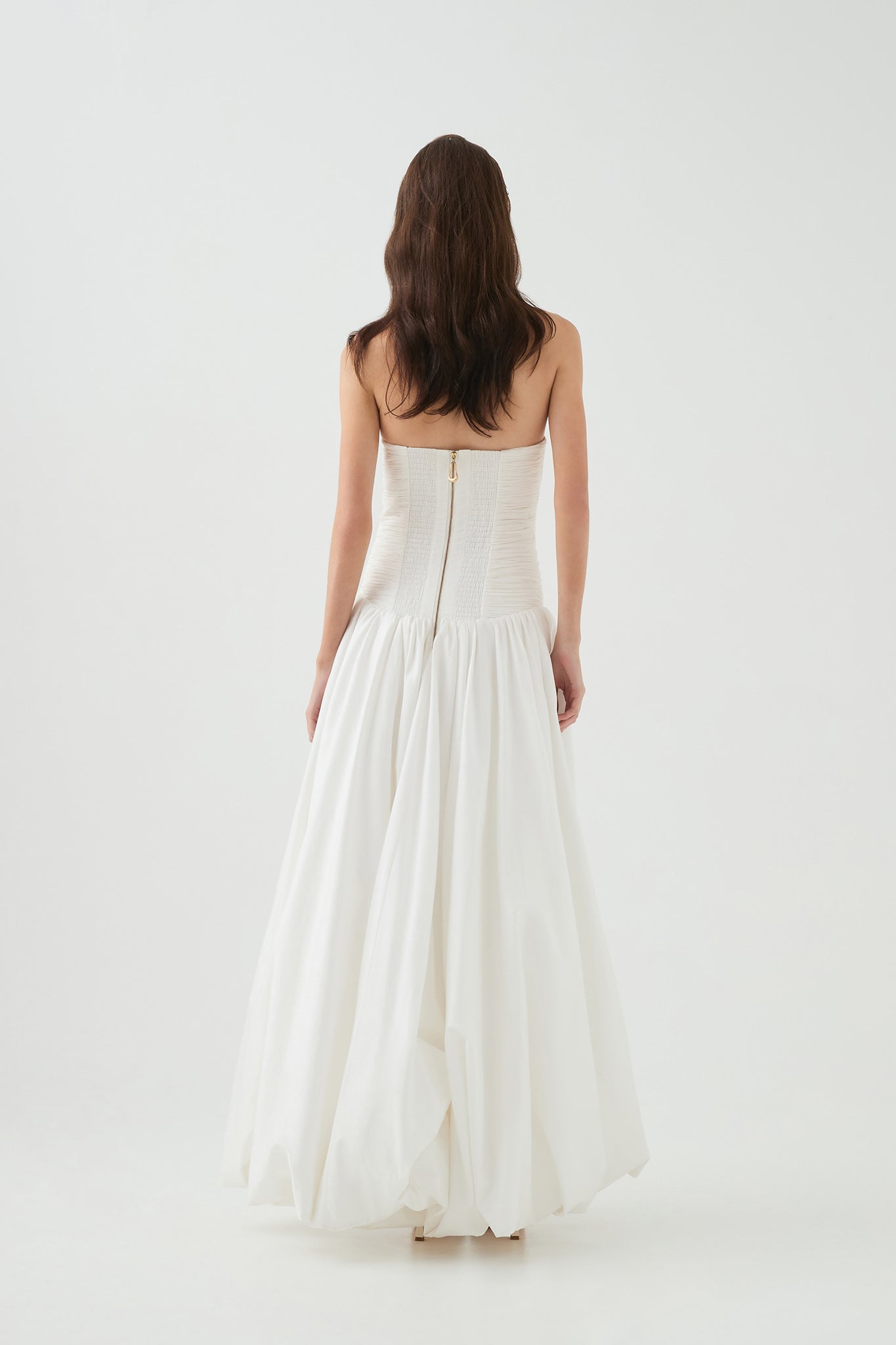 Violette Bubble Hem Maxi Drs - ICYBOO