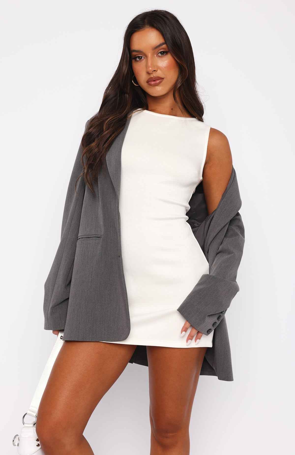 She's A Go Getter | SLEEVELESS FITTED MINI CASUAL SUMMER DRESS