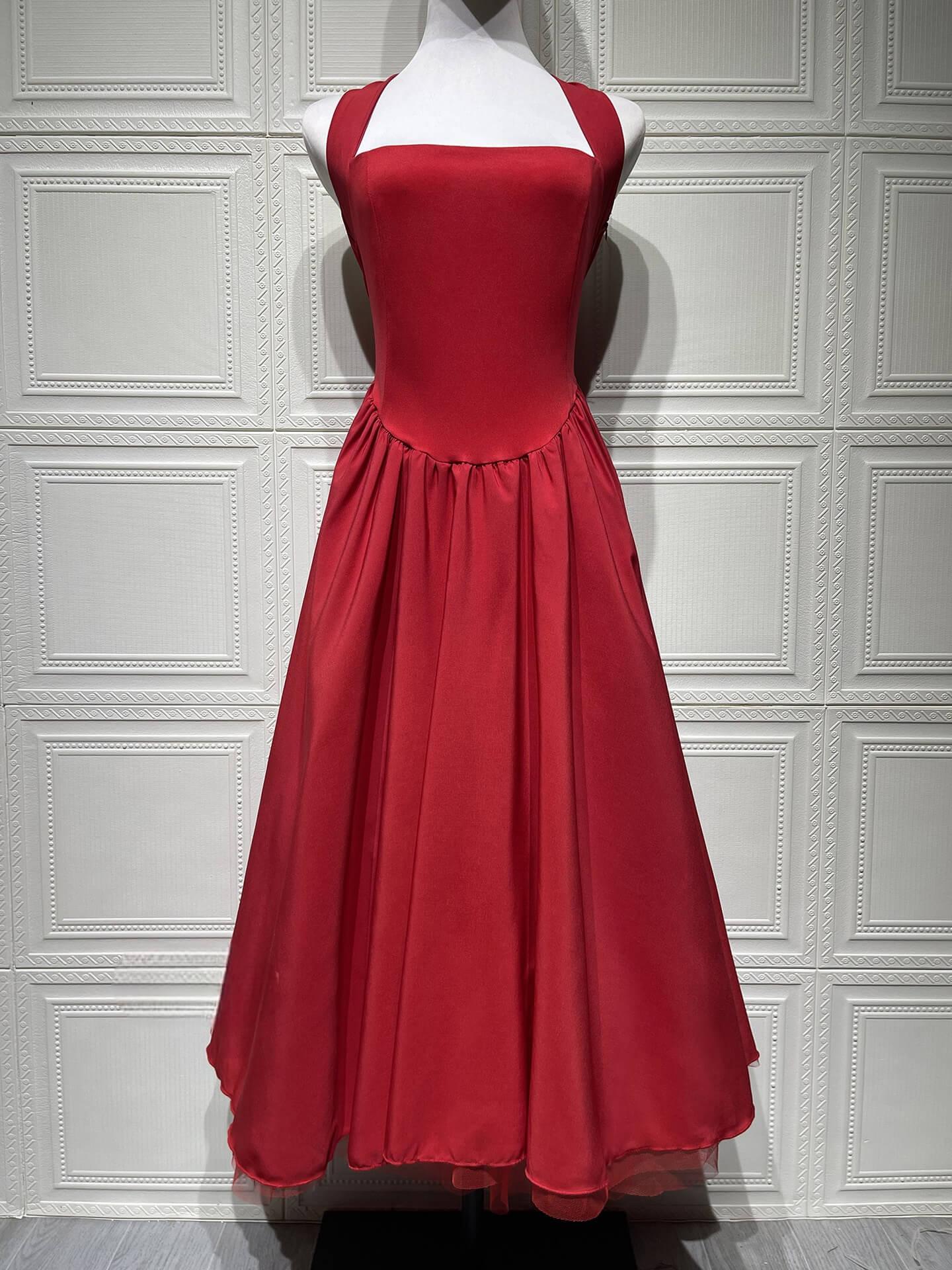 Margaux Halter Neck Midi Dress