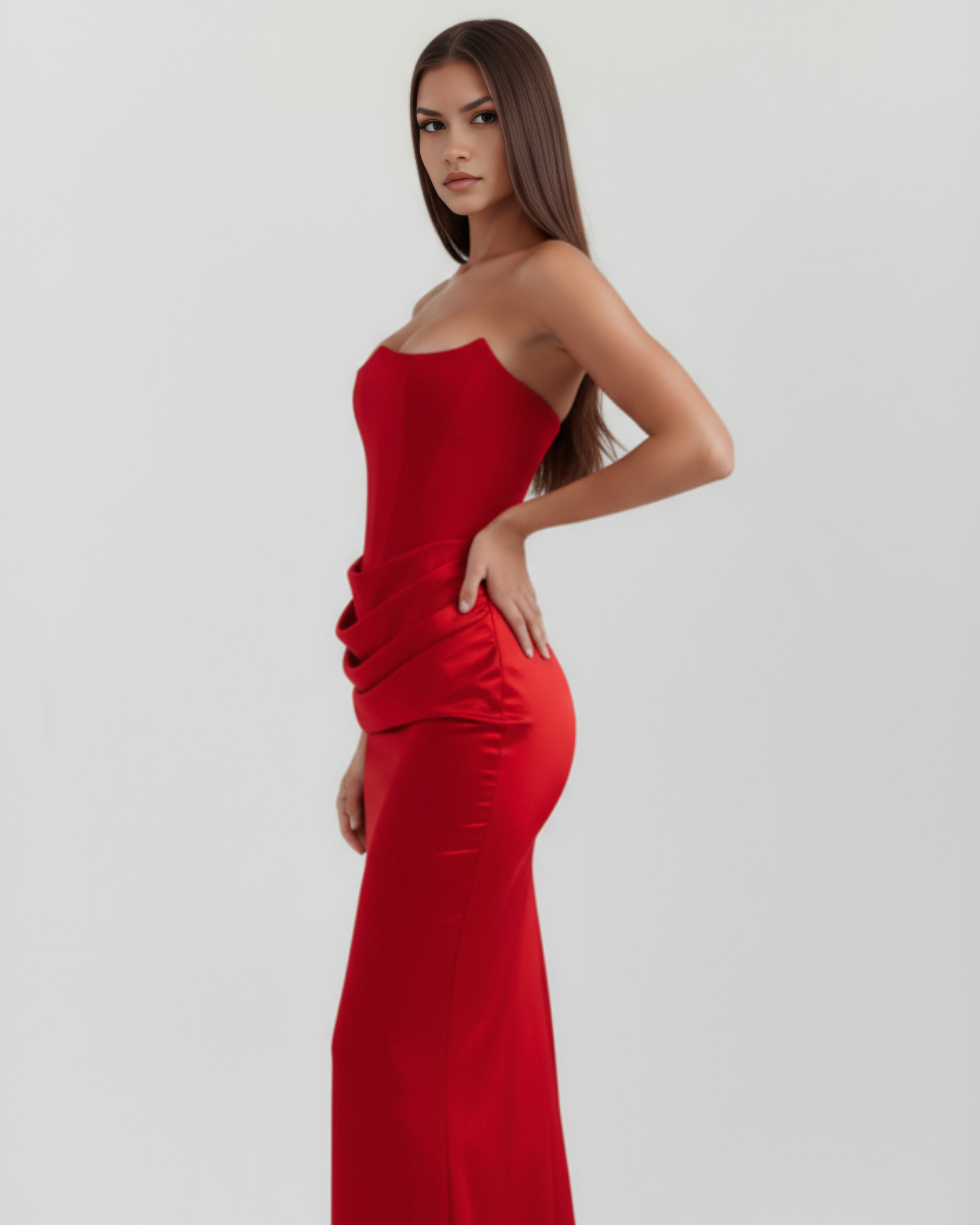 Corset Dress | Almond Muse Style, Boned Bodice, Glamorous Events - ICYBOO