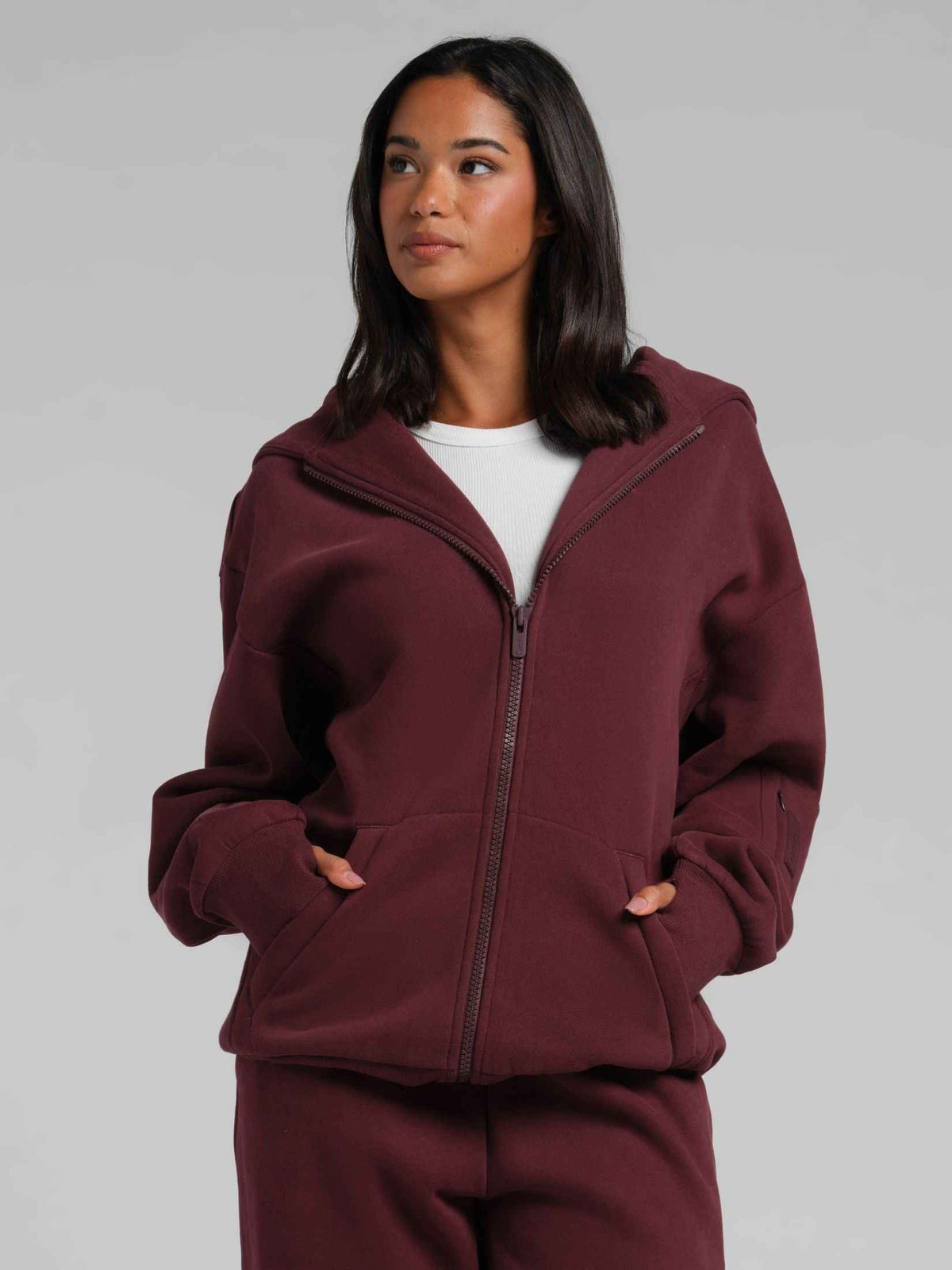 CloudTouch Heavyweight Fleece Explorer Travel Zip Hoodie