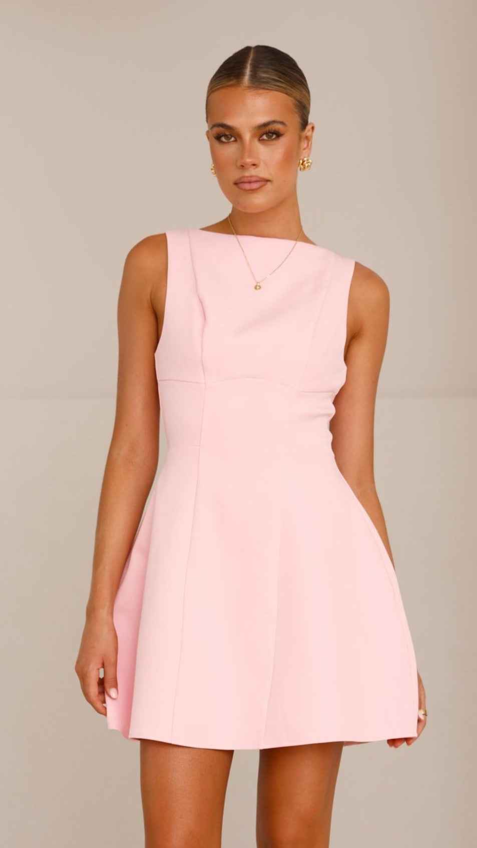 Rafiki | SLEEVELESS FITTED MINI PARTY COCKTAIL DRESS