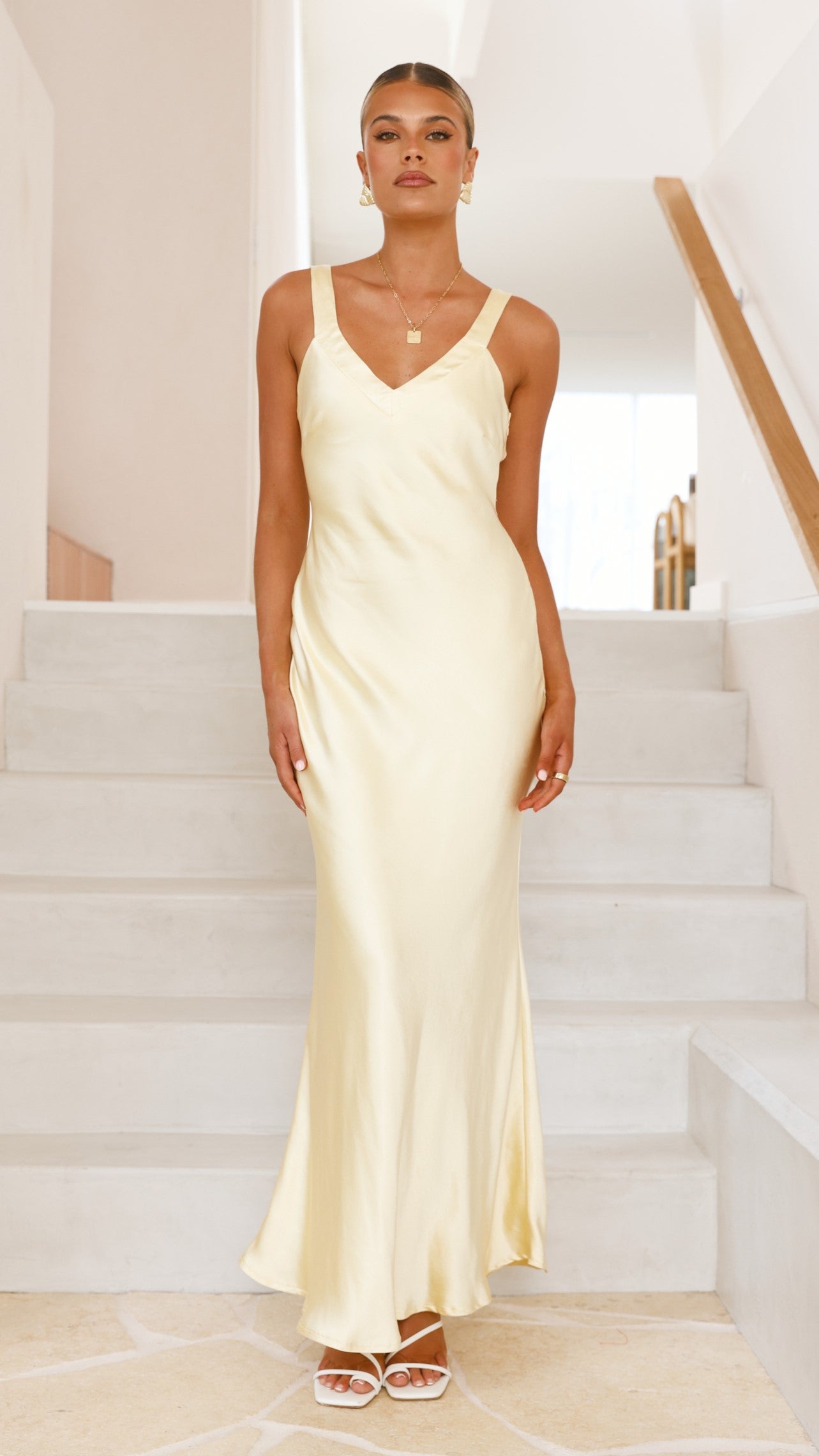 Yellow Andie Maxi Dress - ICYBOO