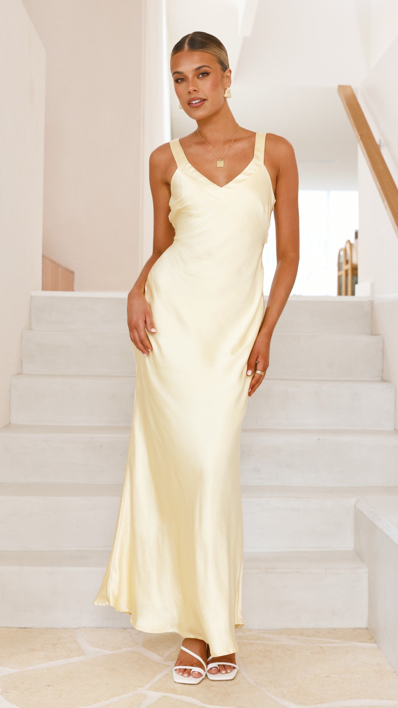 Yellow Andie Maxi Dress - ICYBOO