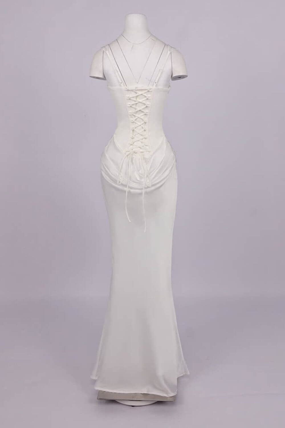 Hortense Square Neck Corset Maxi Dress