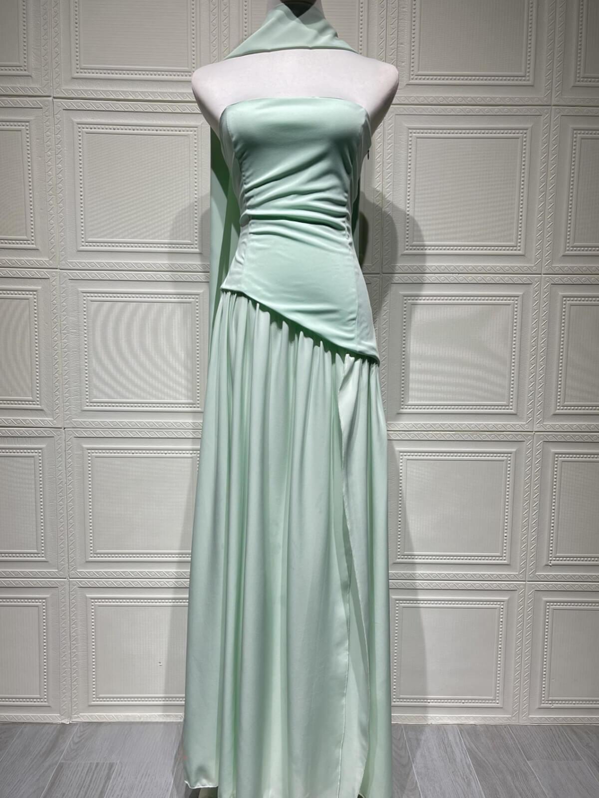 Solène Asymmetrical Maxi Gown