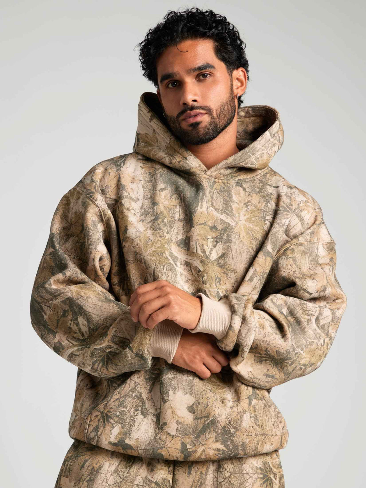 Camo Heavyweight Fleece Hoodie Mega